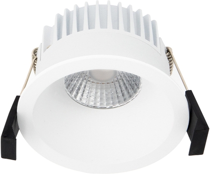 Sigor Einbauleuchte 68 Diled Low Glare 6W 3000K warmweiß dimbar Frontansicht