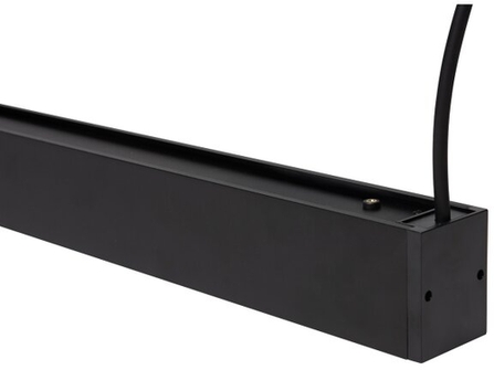 Dotlux CONNECT Endkappe mit Einspeiserkabel Frontansicht