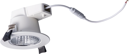 Dotlux LED-Downlight CIRCLEugr-dim 5W dimmbar in drei Lichtfarben Frontansicht