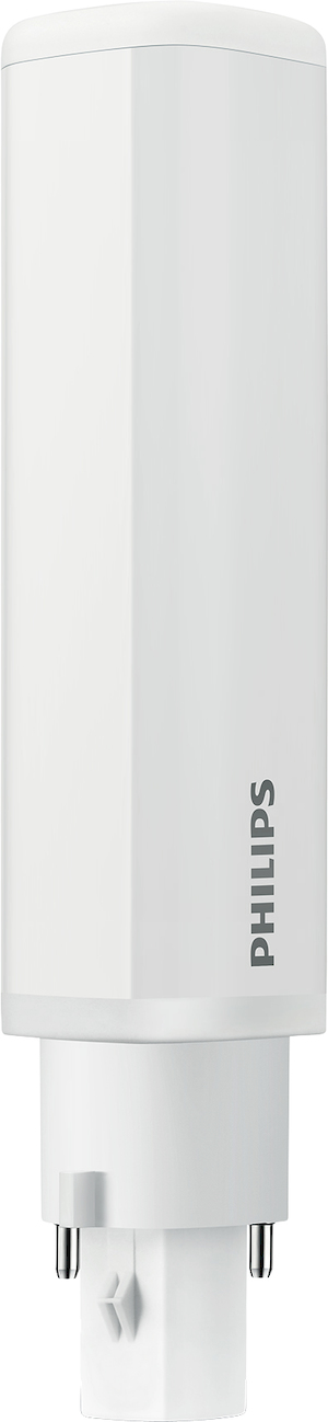 Philips LED-Lampe CorePro LED PLC 6,5W 830 2P G24d-2 in Frontansicht