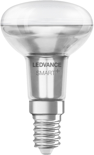 LED-Smart-Lampe E14 RGBW in Frontansicht