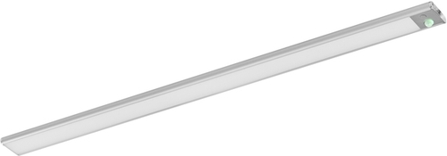 Linear LED Deckenleuchte mit Sensor und USB-Anschluss in Frontansicht