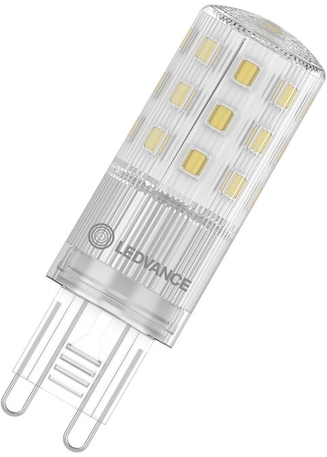 LED-Glühbirne LED PIN60 4.9W 827 CL G9 P Frontansicht