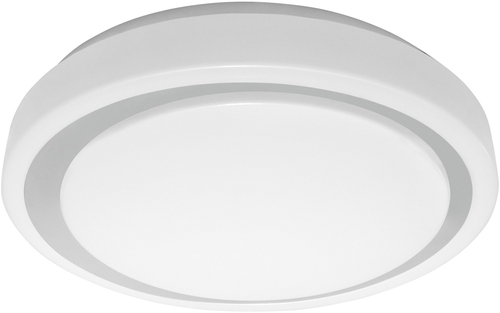 Smart+ Orbis Deckenleuchte WIFI TW 380mm in weißgrau Frontansicht