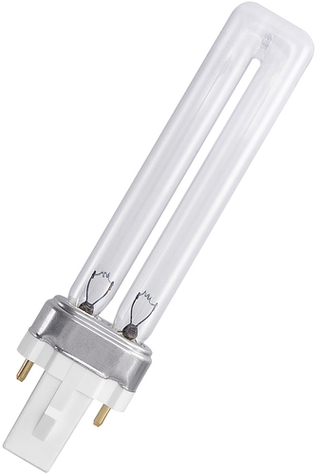 Ledvance UV-Lampe UVC DULUX S 7W G23 Frontansicht