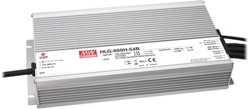 Schaltnetzteil Mean Well 600W 24V Frontansicht