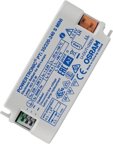 Osram Betriebsgerät PTI 35 220-240 S MINI Frontansicht Produktfoto