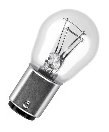 Osram Speziallampe 7528 5W 12V BAY15D Frontansicht Produktfoto
