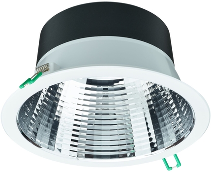 Philips LED-Leuchte DN142B 20S/830 PSD-E UGR19 IP54 Frontansicht