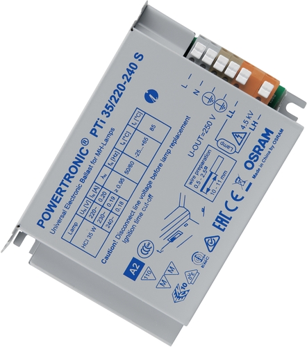 Osram Betriebsgerät PTI 35 für LED-Beleuchtung Frontansicht