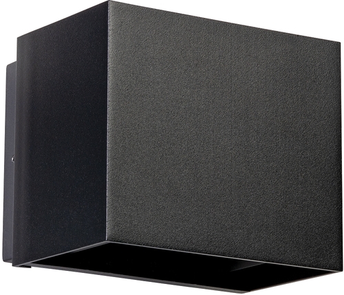 Dotlux Wandleuchte BEAMO 10W 3000K schwarz Frontansicht