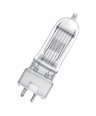 Osram Speziallampe 64670 T/25 500W 230V GY9,5 12X1 Frontansicht