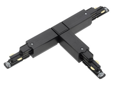 Nordic Aluminium Stromschienensystem T-Verbinder Frontansicht silber
