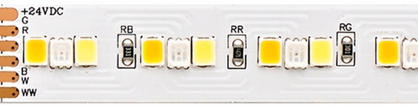 Sigor LED Flexband RGB/TW 5m 210 LED/m Frontansicht