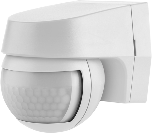 LED-Wandleuchte mit Sensor, 110 Grad, IP44, Frontansicht