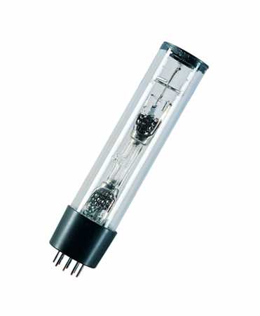 Osram Speziallampe HG 100 für spektrale Analyse im Produktfoto Frontansicht