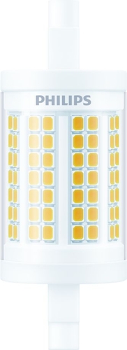 Philips LED-Lampe CorePro LEDlinear ND 11.5-100W R7S 78mm 830 Frontansicht