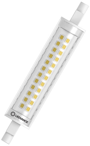 LED SLIM 118 R7S Lampe 12W warmweiß 2700K Frontansicht