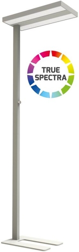 Dotlux LED-Stehleuchte ASSISTsunlike 60W CRI95 5500K dimmbar Frontansicht
