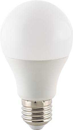 Sigor LED-Lampe 9W E27 Ecolux opal Frontansicht