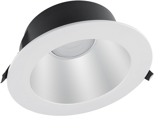 LED-Leuchte DL UGR19 DN155 PFM 14W 830 Frontansicht