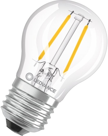 LED-Lampe E27 2.5W 827 FILCL Frontansicht