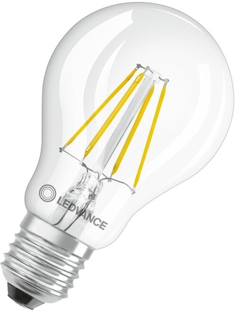 LED-Glühbirne E27 4W 840 warmweiß Frontansicht