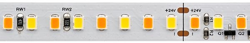 Sigor LED Flexband 10W/m Dim-To-Warm 3000-1800K 5m Frontansicht