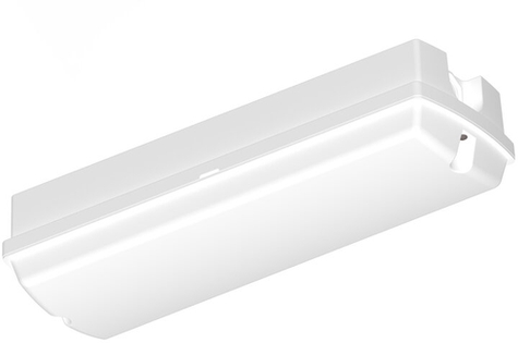 LED-Beleuchtung für Außenbereich, IP65 geschützt, Frontansicht