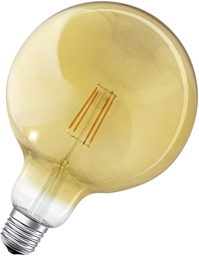 LED-Smart-Birne, dimmbar, Frontansicht