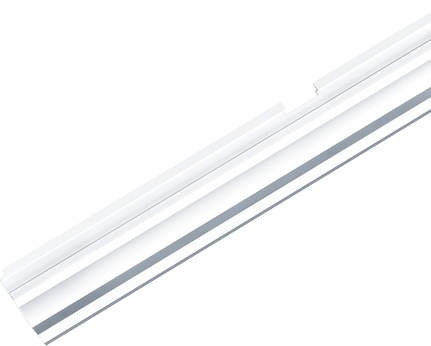TECTON LED REFL WW L1500 WH Deckenleuchte Frontansicht