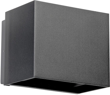 Anthrazit Wandleuchte Dotlux BEAMO 10W 3000K Frontansicht