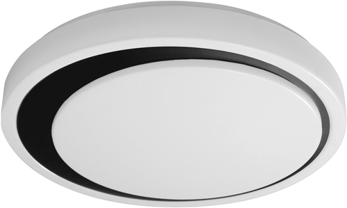 Smart+ Orbis Deckenleuchte WIFI TW 480mm weiß schwarz Frontansicht