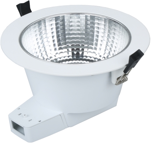 LED-Downlight Dotlux CIRCLEugr 18W Frontansicht