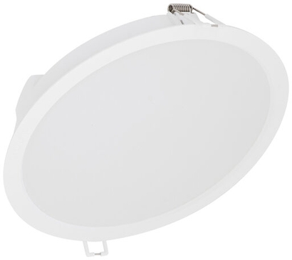 LED-Deckenleuchte DL IP44 DN 190 18W 840 WT Frontansicht