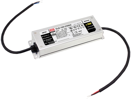 Schaltnetzteil Mean Well 100W 48-95V CC dimmbar Frontansicht