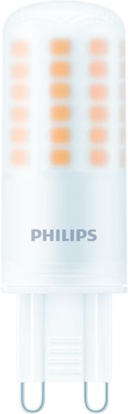 Philips LED-Lampe CorePro LEDcapsule ND 4.8-60W G9 827 Frontansicht