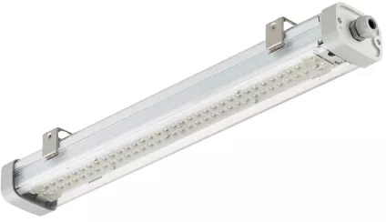 Philips LED-Pendelleuchte mit warmweißem Licht in Frontansicht