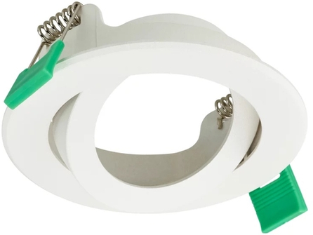 Philips LED-Leuchte RS150Z CFRM RND-ADJUST D80 WH HALOX100 Frontansicht