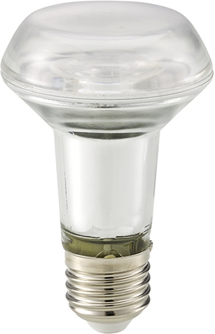 Sigor LED-Lampe 5,5W R63 E27 2700K dimmbar Frontansicht