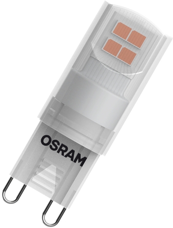 LED-Lampe LEDPIN19 G9 für warmes Licht Frontansicht