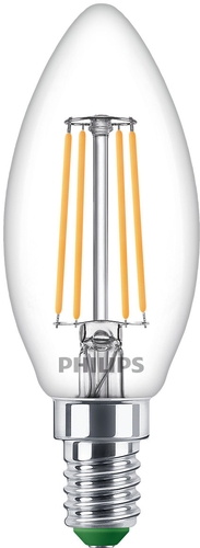 Philips LED-Lampe MAS LEDCandleND2.3-40W E14 827 B35CL GUE Frontansicht