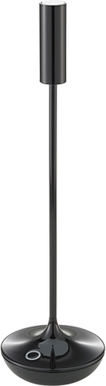 Sigor Akkuleuchte Nucandle keramikschwarz 310mm Frontansicht