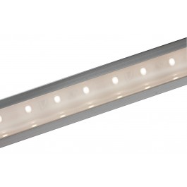 Profil Abd semimatt 9,9 Fl 2 Meter LED Leiste Frontansicht