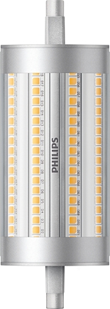 Philips LED-Lampe CorePro LEDlinear R7S 118mm Frontansicht