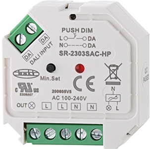 Sigor Dimmer DALI 1 Kanal 400W Frontansicht