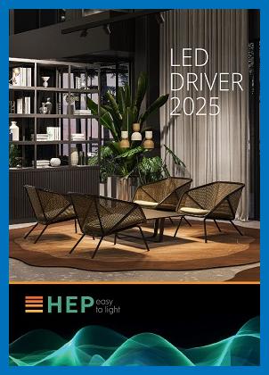 HEP LED Treiber Katalog 2025 Frontansicht Produktfoto