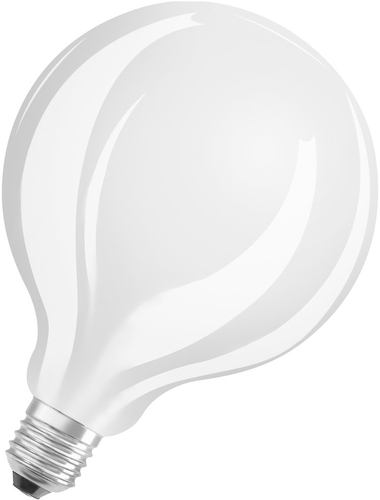 LED-Lampe E27 von Osram, 7,5W, warmweißes Licht, Frontansicht