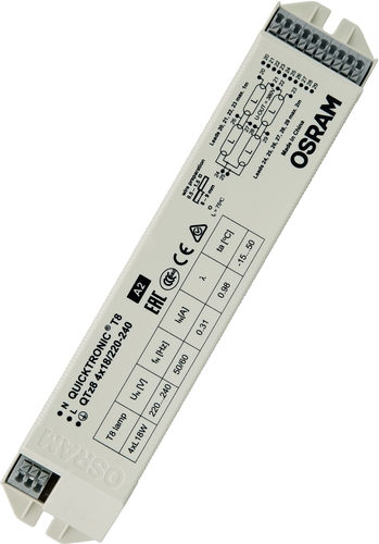 Osram QTZ8 4X18W Halogenleuchte Frontansicht