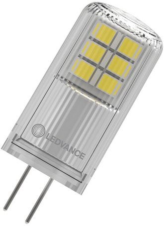 LED-Glühbirne PIN28 2.2W 827 CL G4 P Frontansicht